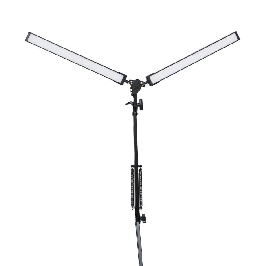 LED настольная лампа с зажимом 2xLED/10W/230V 2800-6800K
