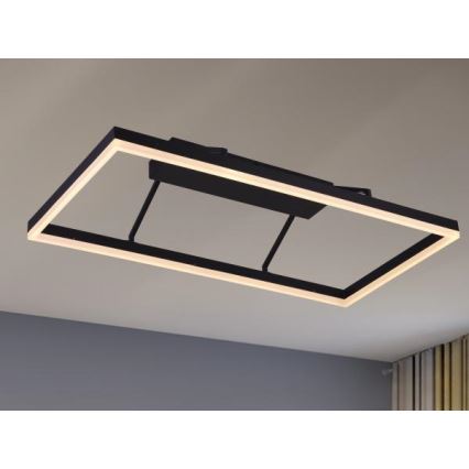 LED накладна люстра з регульованою яскравістю LED/55W/230V 3000-6500K + пульт дистанційного керування