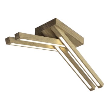 LED накладная люстра LINUS 4xLED/4,5W/230V матовый дуб