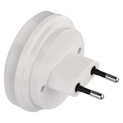 LED нічник з датчиком сутінків LED/0,3W/230V