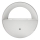 LED Нічник з датчиком освітленості LED/0,5W/230V білий