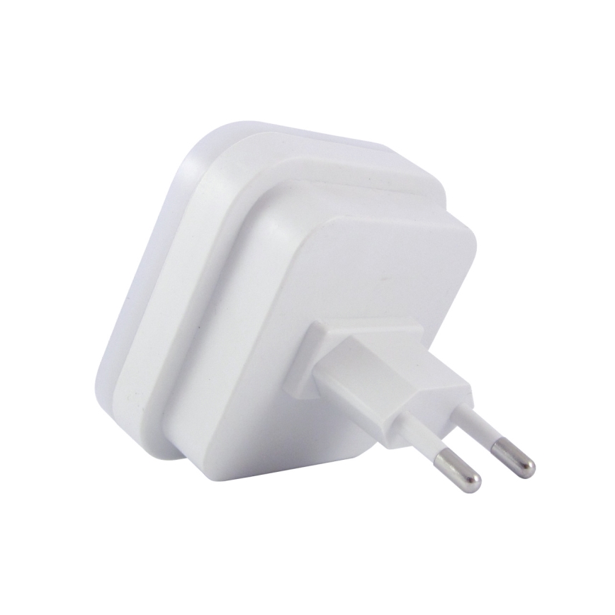 LED-ночник с датчиком, 0,5 Вт/230 В, белый