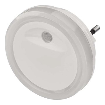 LED-ночник с датчиком сумерек LED/0,3W/230V