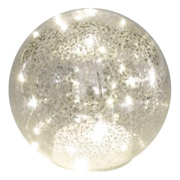LED-новогоднее украшение 20xLED/3xAA, шар диаметром 15 см