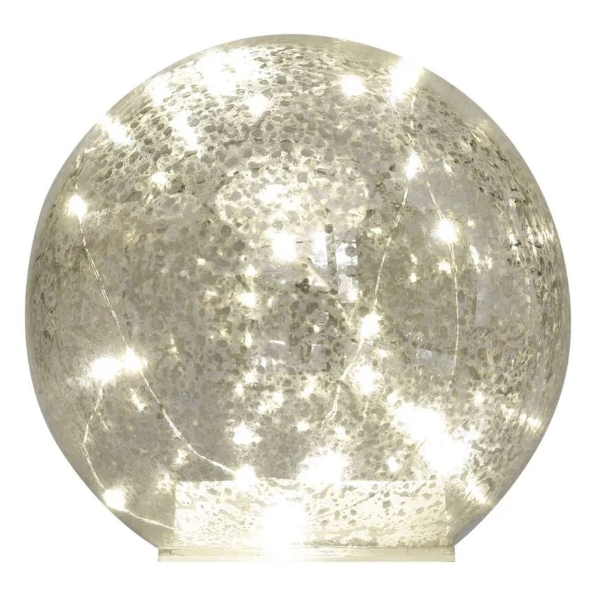 LED-новогоднее украшение 20xLED/3xAA, шар диаметром 15 см