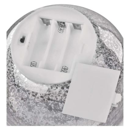 LED-новогоднее украшение 20xLED/3xAA, шар диаметром 15 см