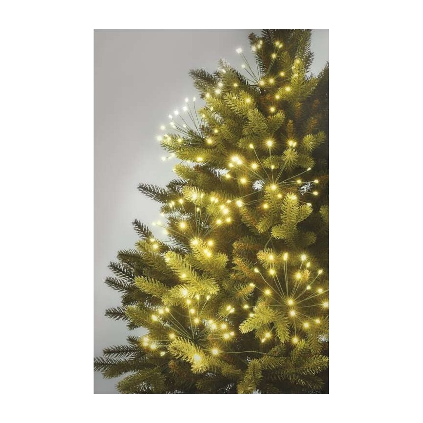 LED новогодняя гирлянда 450xLED/11 м тёплый белый