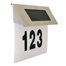 LED номер будинку на сонячній батареї 1,2V IP44