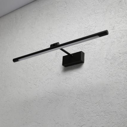 LED освещение для зеркала в ванной MIRROR LED/8W/230V 4000K IP44 60 cm чёрный