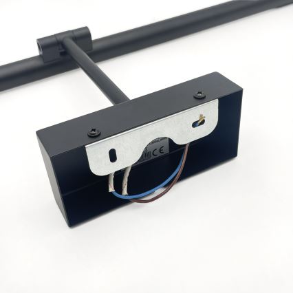 LED освещение для зеркала в ванной MIRROR LED/8W/230V 4000K IP44 60 cm чёрный