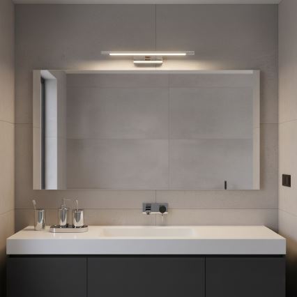 LED-освітлення дзеркала для ванної кімнати KLIMT LED/8W/230V 3000/4000/6000K 40 см IP44 глянцевий хром