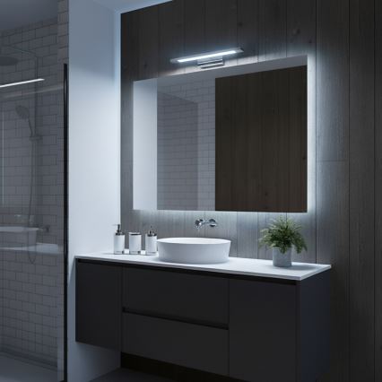 LED-освітлення дзеркала для ванної кімнати KLIMT LED/8W/230V 3000/4000/6000K 40 см IP44 глянцевий хром