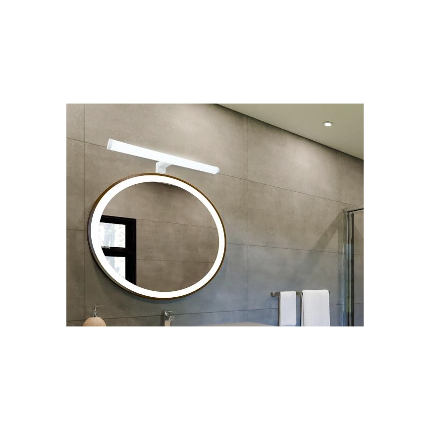 LED-освітлення для дзеркала у ванній, 10 Вт, 230 В, 45 см, IP44, біле