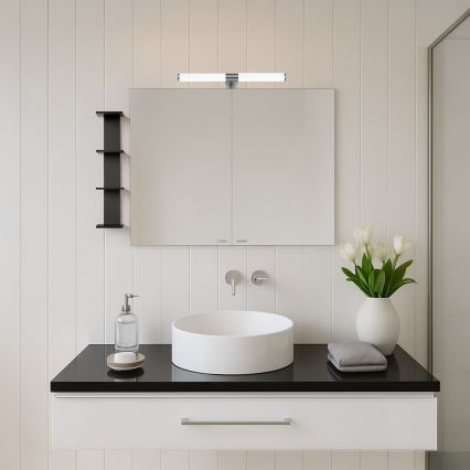 LED-освітлення для дзеркала у ванній APA LED/6W/230V 40 cm IP44 глянсовий хром