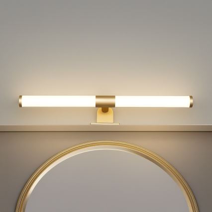 LED-освітлення для дзеркала ванної кімнати 2 в 1 APA LED/6W/230V 40 cm IP44 золоте