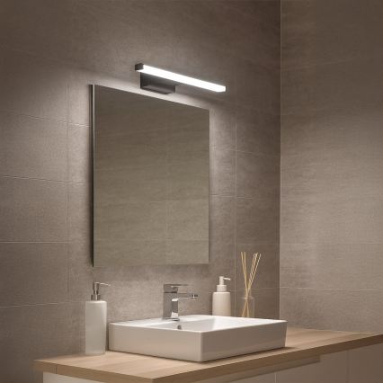 LED-освітлення дзеркала для ванної MIRORE LED/5 Вт/230 В 30 см IP44 чорне