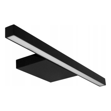 LED освітлення дзеркала для ванної кімнати LED/9W/230V 39 cm IP44 чорне