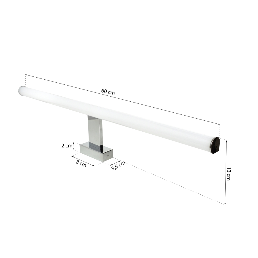 LED Освітлення дзеркала ванної кімнати DUNA LED/13,8W/230V IP44