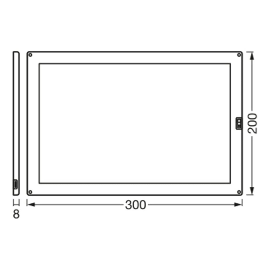 LED Освітлення меблів з регулюванням яскравості SMART+ UNDERCABINET LED/8W/24/230V 2700-6500K Wi-Fi