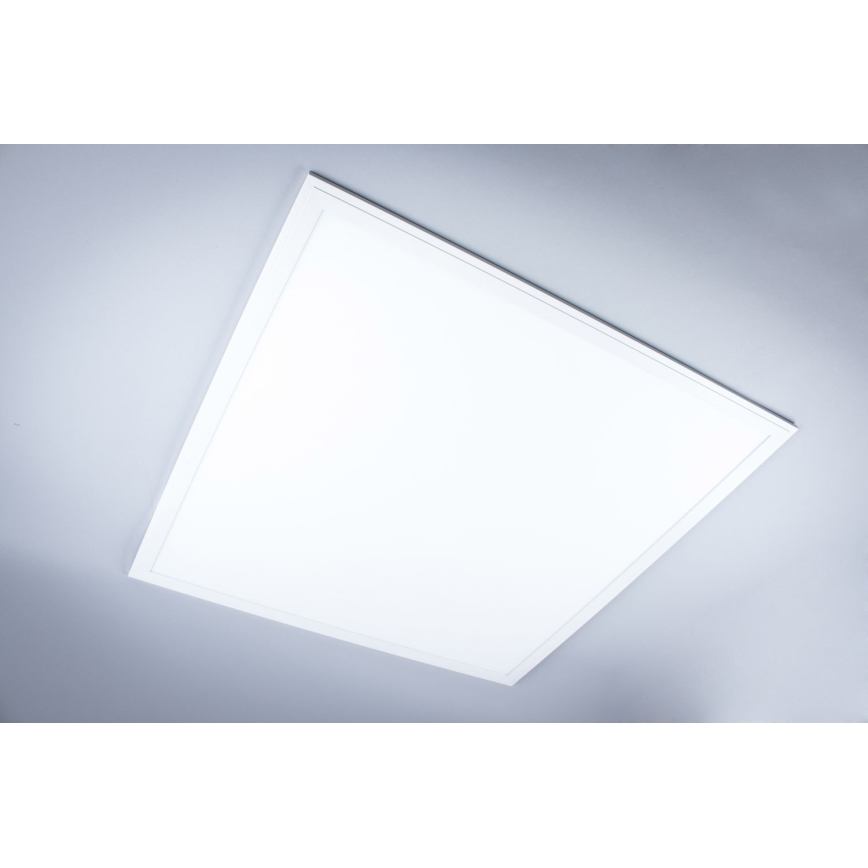 Світлодіодна пристельова панель для ванної кімнати LED/40W/230V 4000K 59,5x59,5 см IP65 білий