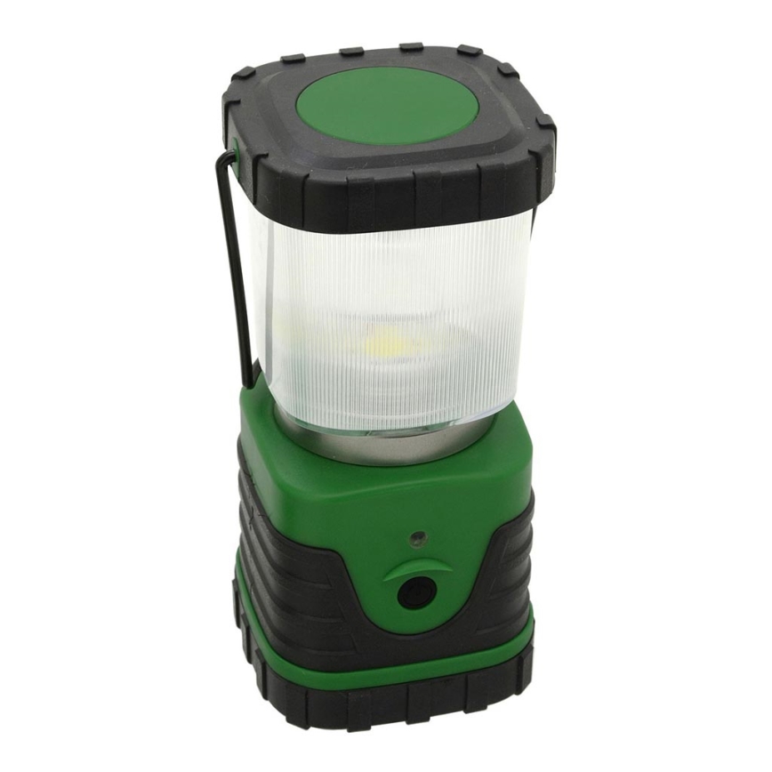 LED Переносна лампа LED/3xLR20 IP44 чорний/зелений
