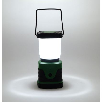 LED Переносна лампа LED/3xLR20 IP44 чорний/зелений
