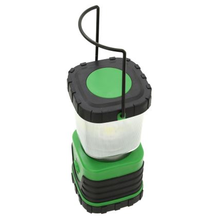 LED Переносна лампа LED/3xLR20 IP44 чорний/зелений