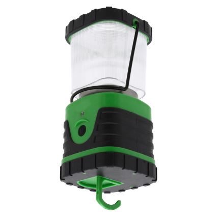 LED Переносна лампа LED/3xLR20 IP44 чорний/зелений