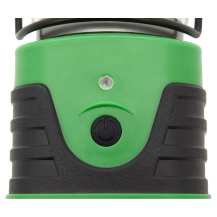 LED Переносна лампа LED/3xLR20 IP44 чорний/зелений
