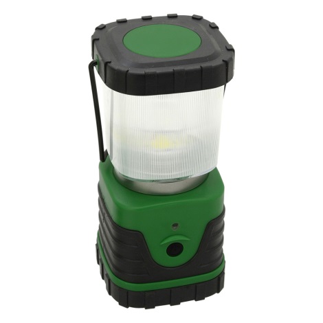 LED Переносна лампа LED/3xLR20 IP44 чорний/зелений