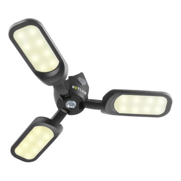 LED перезаряджуваний кемпінговий ліхтар із сонячною панеллю LED/3W/1600 mAh IPX4
