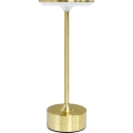 LED-перезаряжаемая сенсорная настольная лампа TAVOLO LED/2,5W/5V 2400 mAh 3000-6000K, золотая