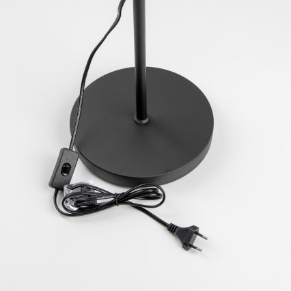 LED підлогова лампа 1xE27/7W/230V чорна