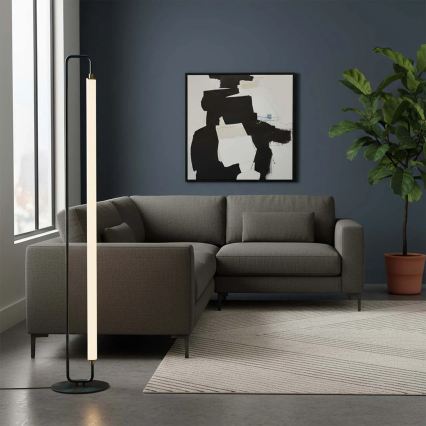 LED підлогова лампа FELICJA LED/24W/230V 4000K чорна