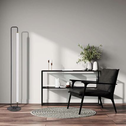 LED підлогова лампа FELICJA LED/24W/230V 4000K чорна