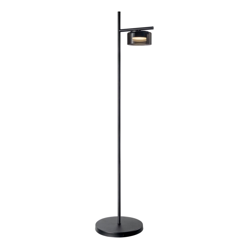 LED підлогова лампа OFELIA 1xGX53/6W/230V чорна/димчаста
