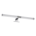 LED-підсвічування дзеркала для ванної кімнати 2-в-1 APA LED/6 Вт/230 В 40 см IP44 глянцевий хром