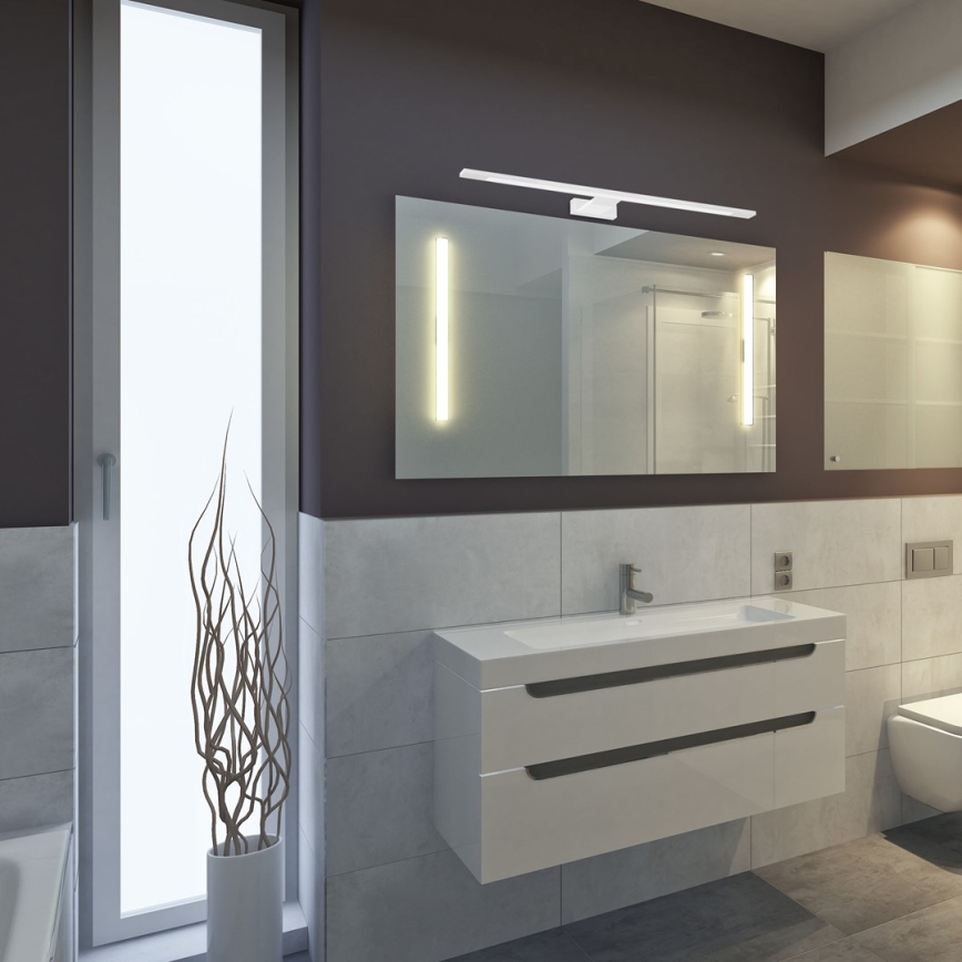 LED-підсвічування дзеркала для ванної кімнати SHINE LED/12W/230V 60 cm IP44, біле