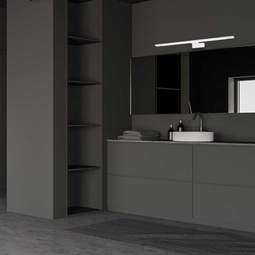 LED-підсвічування дзеркала для ванної кімнати SHINE LED/12W/230V 60 cm IP44, біле