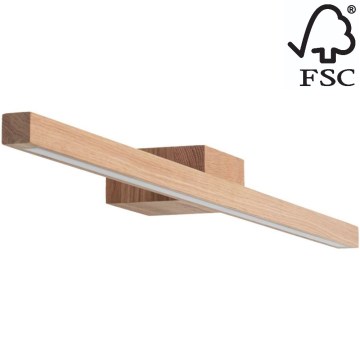 LED Підсвітка для дзеркала для ванної AQUAVIVA LED/12W/230V 80 см IP44 дуб – FSC сертифіковано