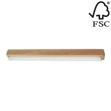 LED Підсвітка для дзеркала для ванної AQUAVIVA LED/9W/230V 59 см IP44 дуб – FSC сертифіковано