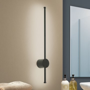 LED Підсвітка для дзеркала для ванної FERDINAND LED/12W/230V IP54 чорний