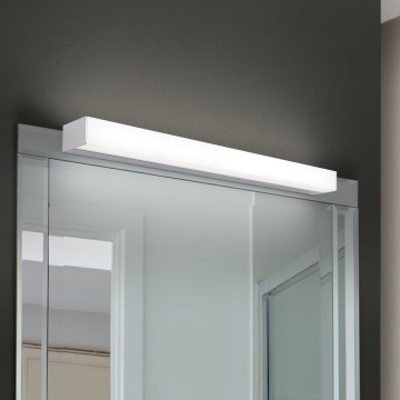 LED Підсвітка для дзеркала для ванної HORIZON LED/12W/230V 3000/4000K 60 см IP44 срібний
