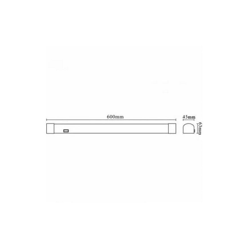 LED Підсвітка для дзеркала для ванної LED/15W/230V 4000K IP44