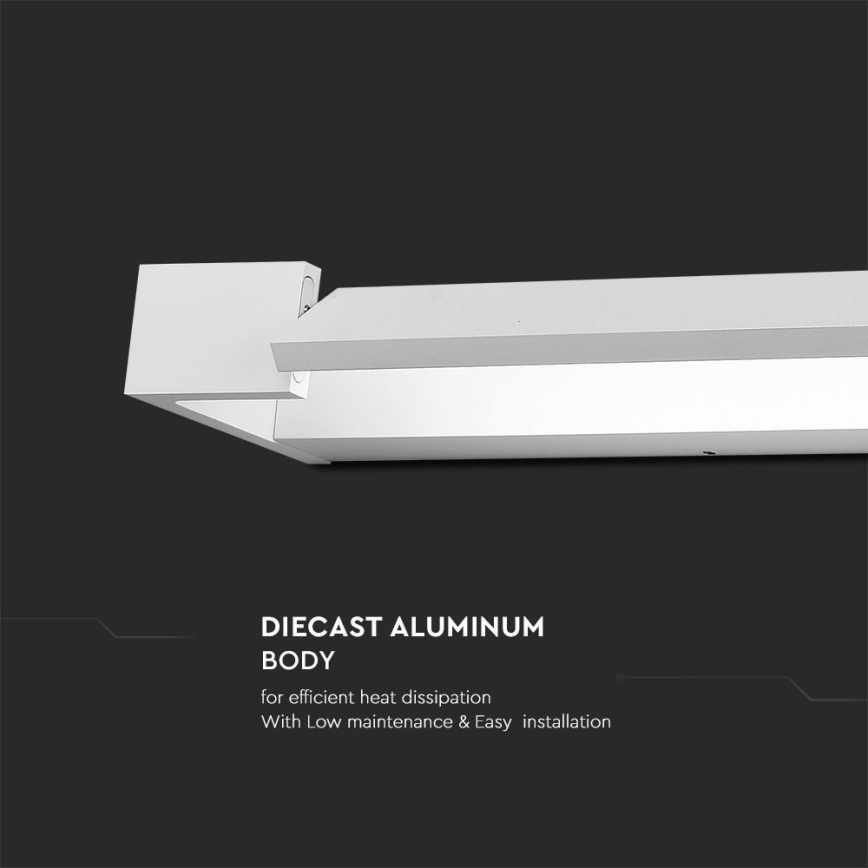 LED Підсвітка для дзеркала для ванної LED/16W/230V 3000K IP44 60 см білий