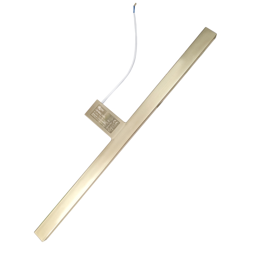 LED Підсвітка для дзеркала для ванної LED/8W/230V 4000K 50 см IP44 золотий