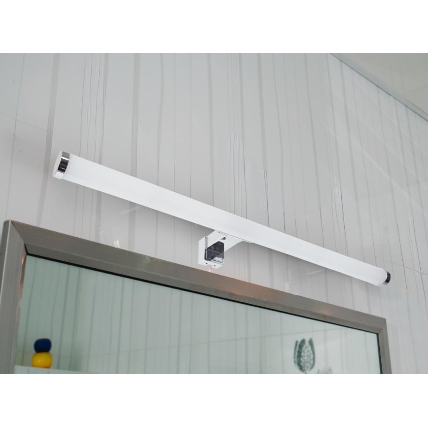 LED-підсвітка для дзеркала у ванній LED/12 Вт/230 В 59,5 см IP44 полірований хром