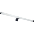 LED-підсвітка для дзеркала у ванній кімнаті, 12 Вт, 230 В, 59,5 см, IP44, чорний