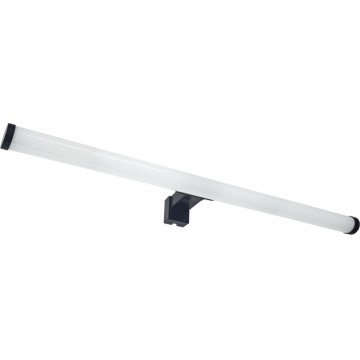 LED-підсвітка для дзеркала у ванній кімнаті, 12 Вт, 230 В, 59,5 см, IP44, чорний