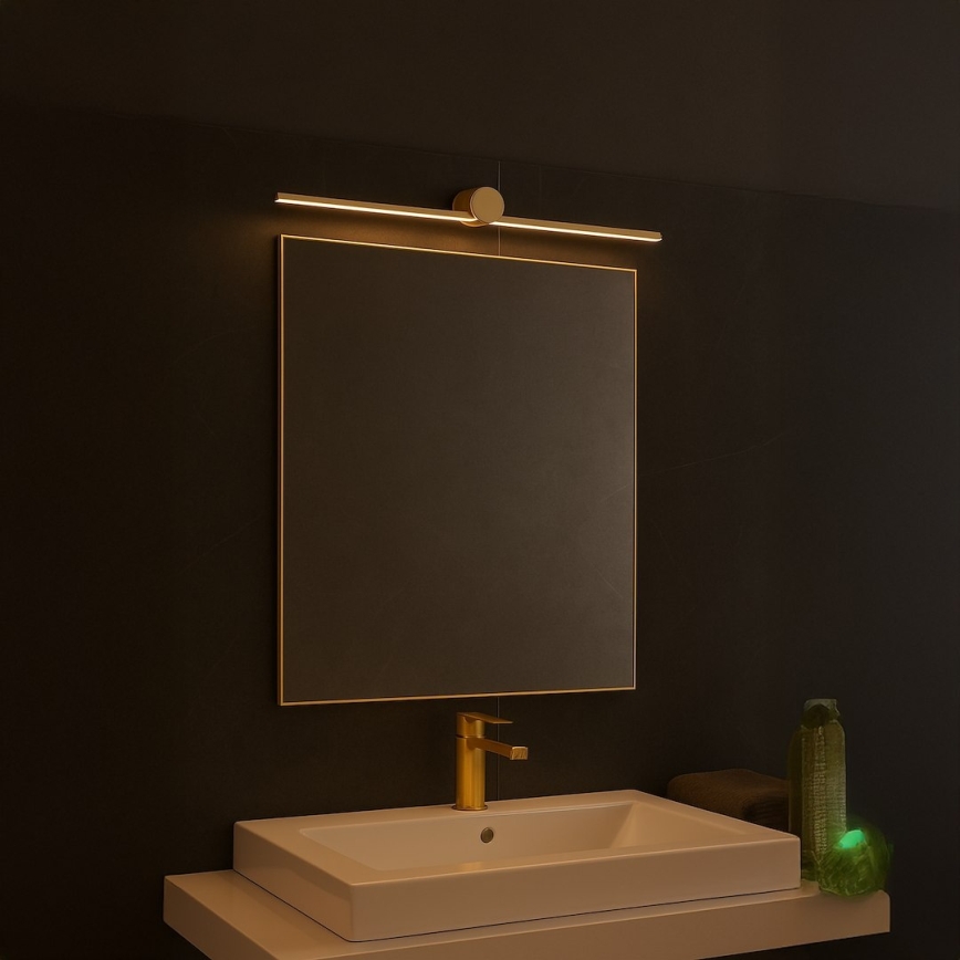 LED-підсвітка дзеркала для ванної ARTIST LED/9W/230V 60 см IP44 золота